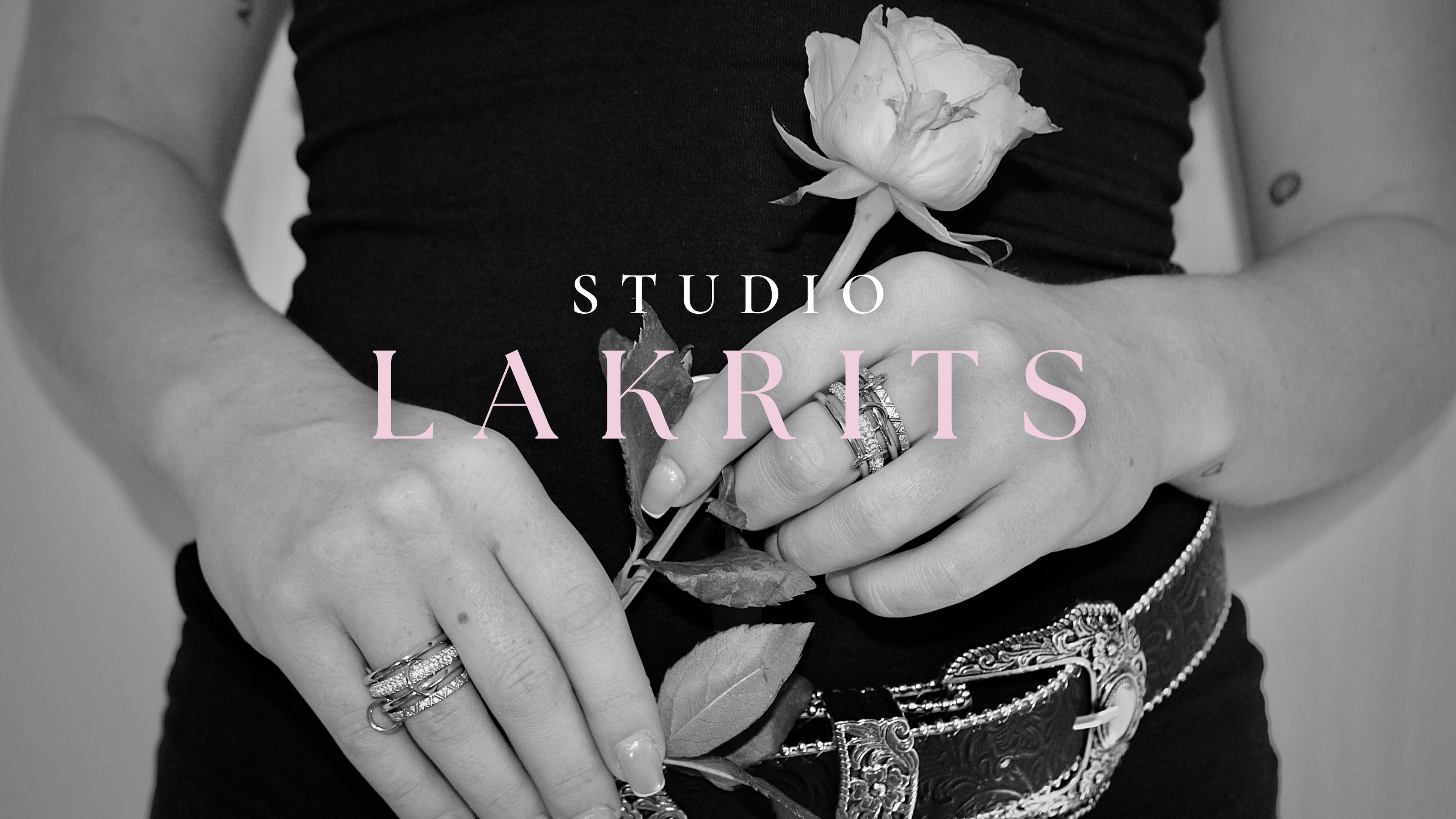 This is our home page for lakrits studio here you can find information about what we offer. We are a ring store with tarnish free jewelry and aesthetic designs! New collection out soon with rings sets, get more for your money!