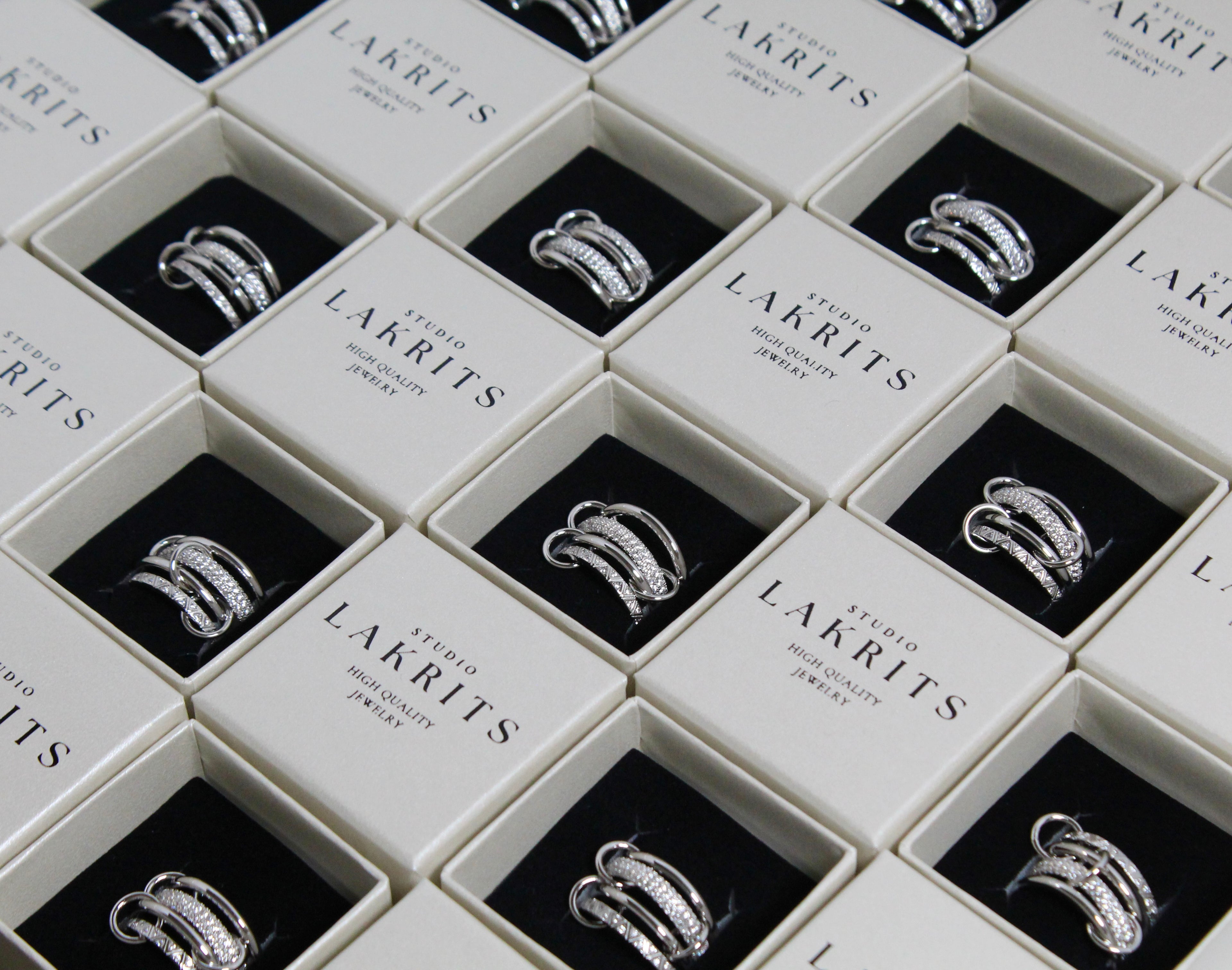 About us page for our jewelry business. Here you can find out what material is the best for rings and what materials lakrits studio uses. How do you know lakrits studio uses sustainable materials and practices. 